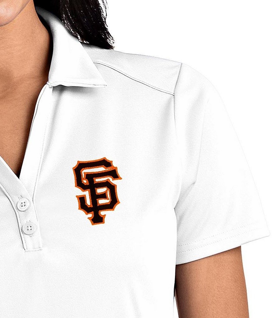 Antigua Women's MLB Tribute Short-Sleeve Polo Shirt