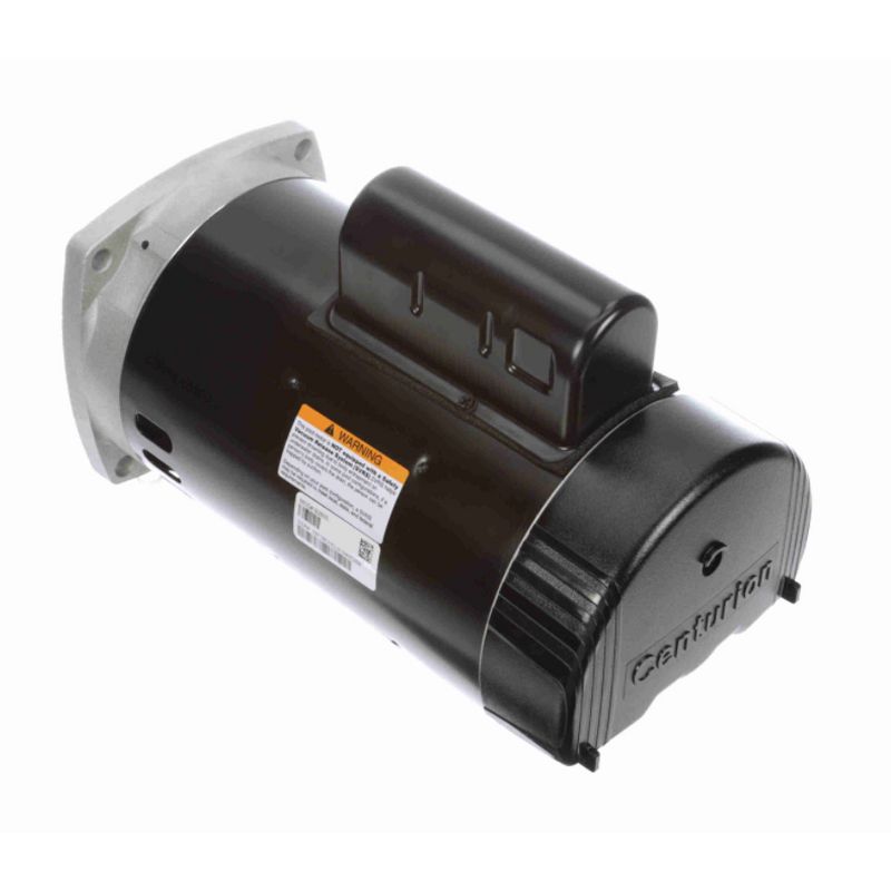 Regal Beloit B2855 Century 2-HP 230V 3450 RPM Stainless Steel Continuous Single Phase Pool Pump Motor w/ Square Flange for Inground/Above Ground Pools