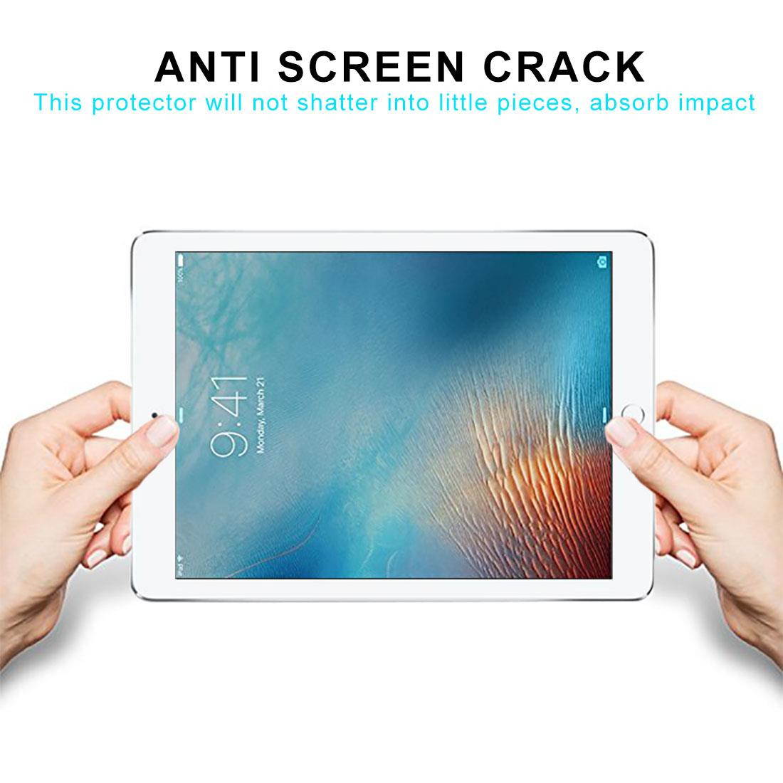 Tempered Glass Screen Protector Film 2.5D Rounded Edge For iPad Pro 9.7