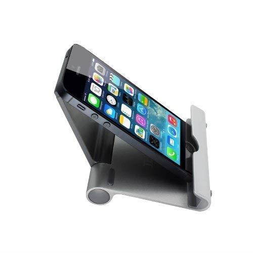 iPad Stand  MultiAngle Aluminum Holder for Tablets EReaders and Smartphones Mini Stand