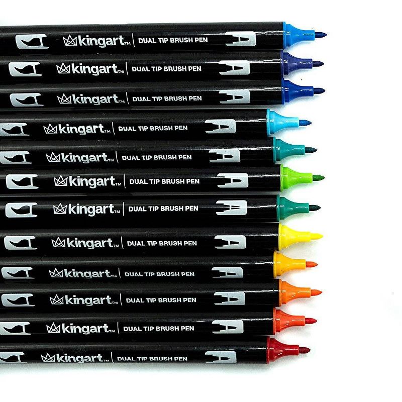48ct  Pro Dual Tip Brush Pens - Kingart