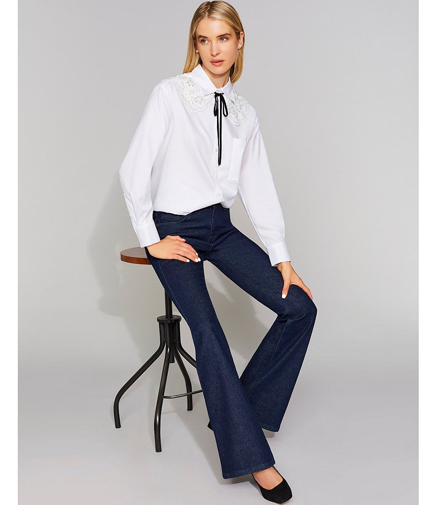 Cejon Metallic Crocheted Fringe Metallic Evening Wrap