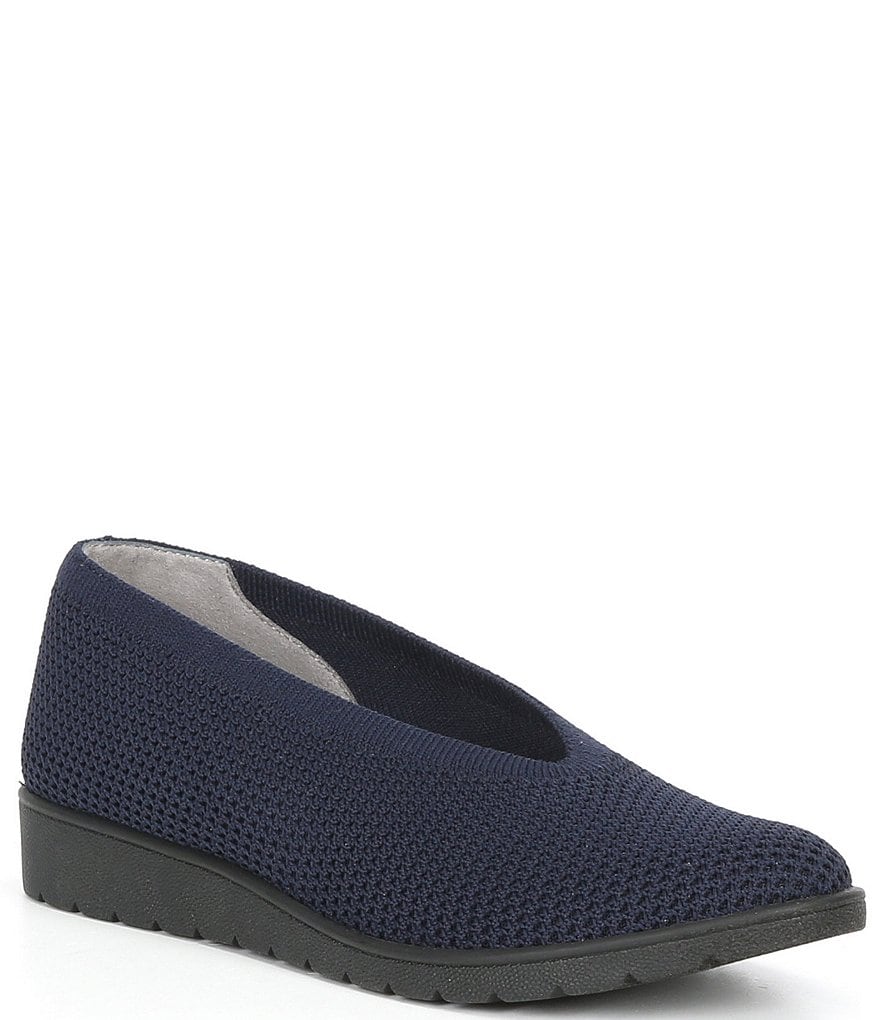 Eileen Fisher Heaven Stretch Wedge Slip-Ons