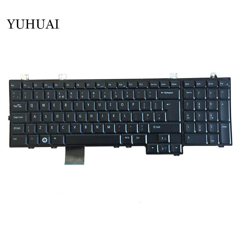 UK Black New Replace laptop keyboard For DELL Studio 1735 1736 1737 PP31L TR334 keyboard