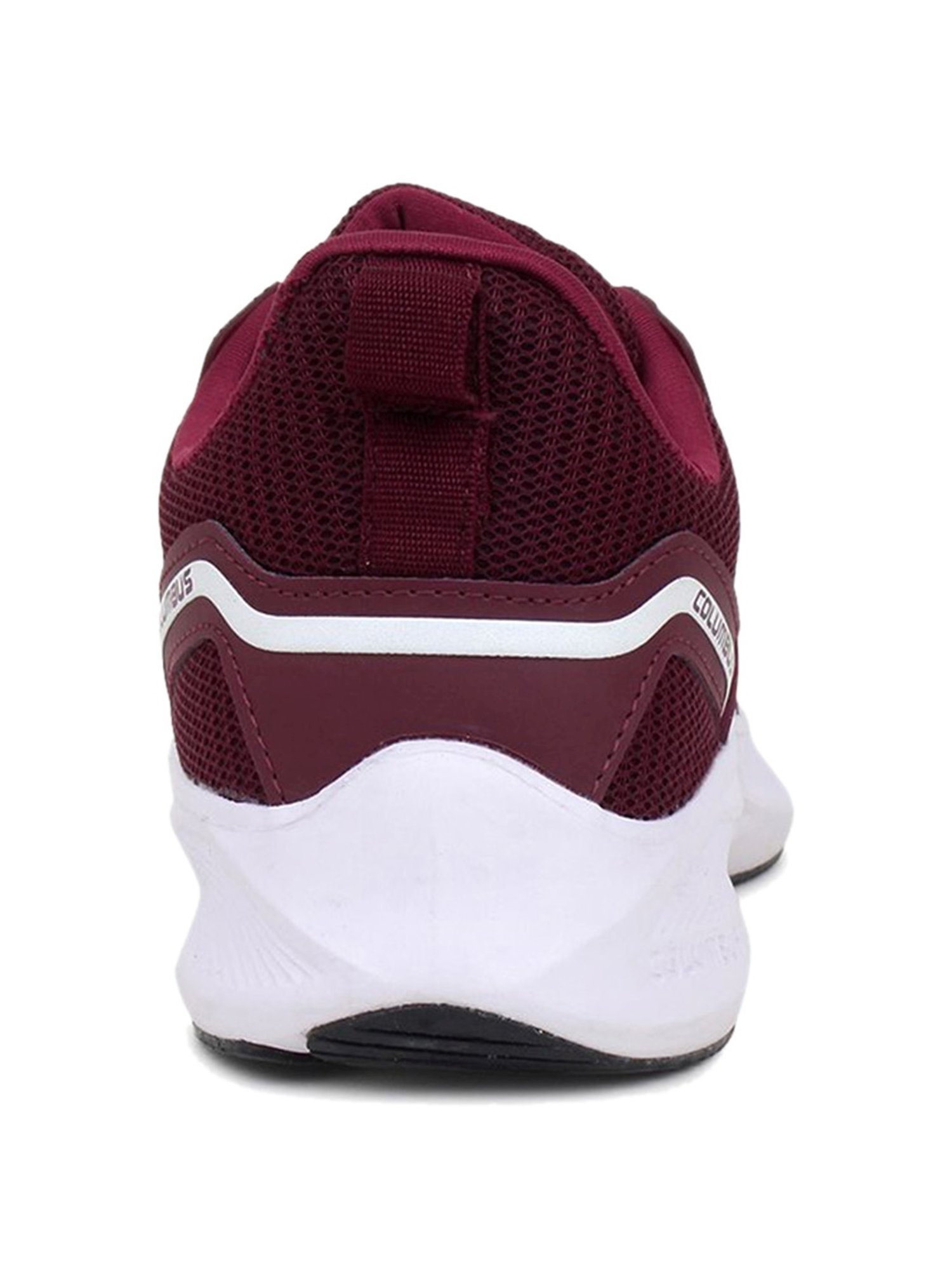 Columbus Men's Maroon Running Shoes