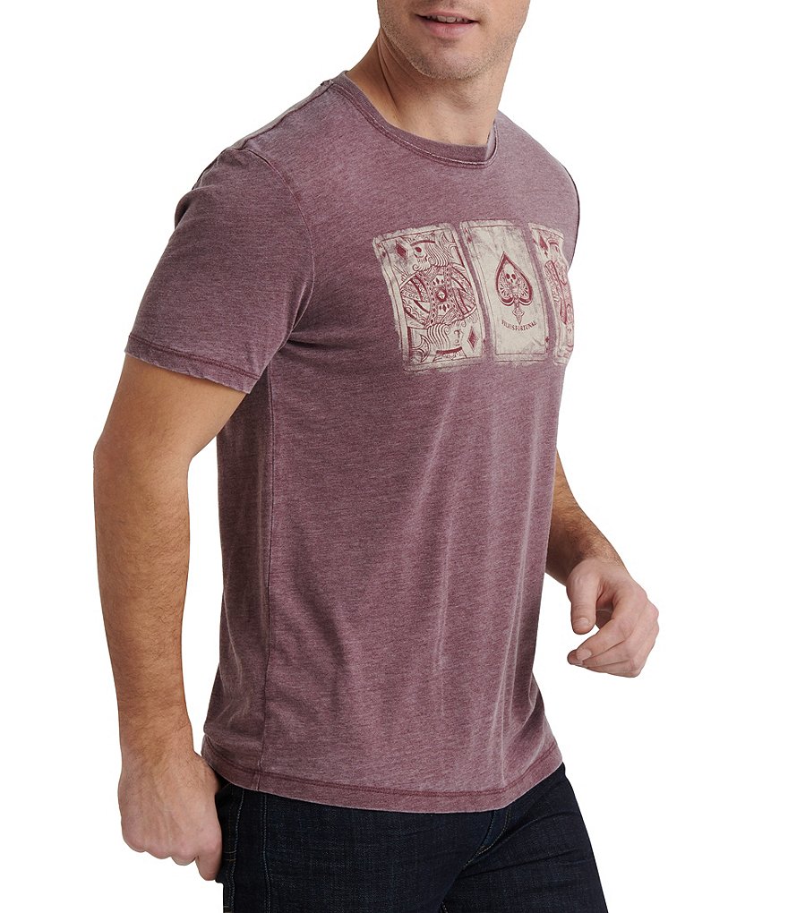 Lucky Brand Poker Cards Graphic Short-Sleeve T-Shirt