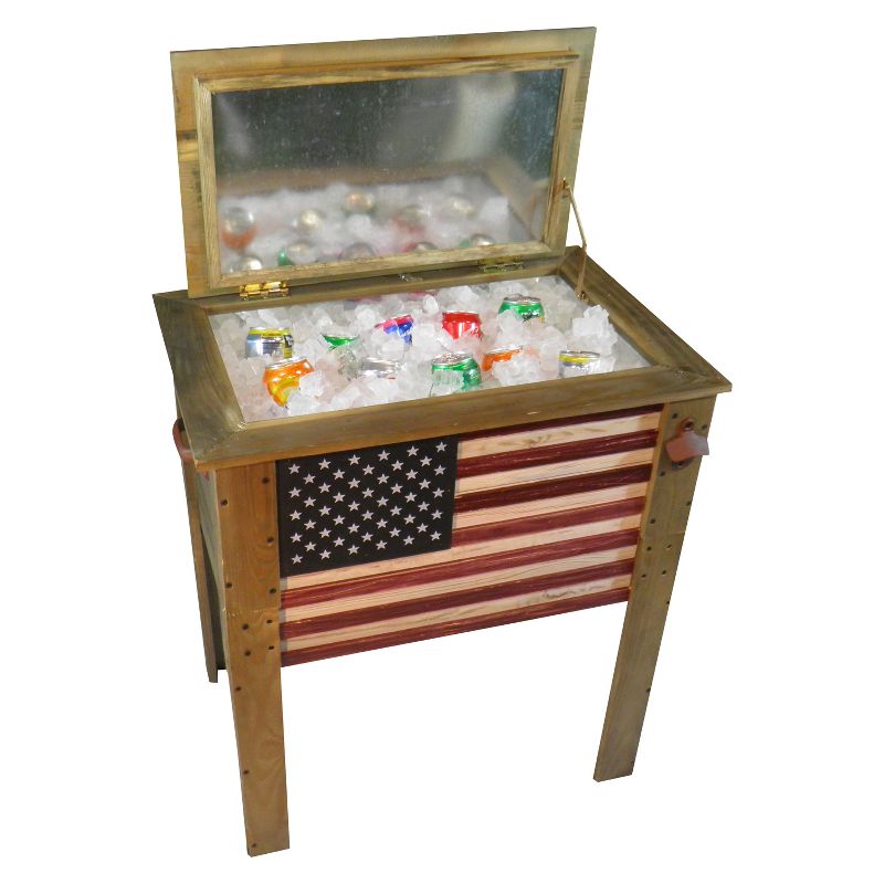 Slat Top Serving Cart - Gray - Apollo Outdoor