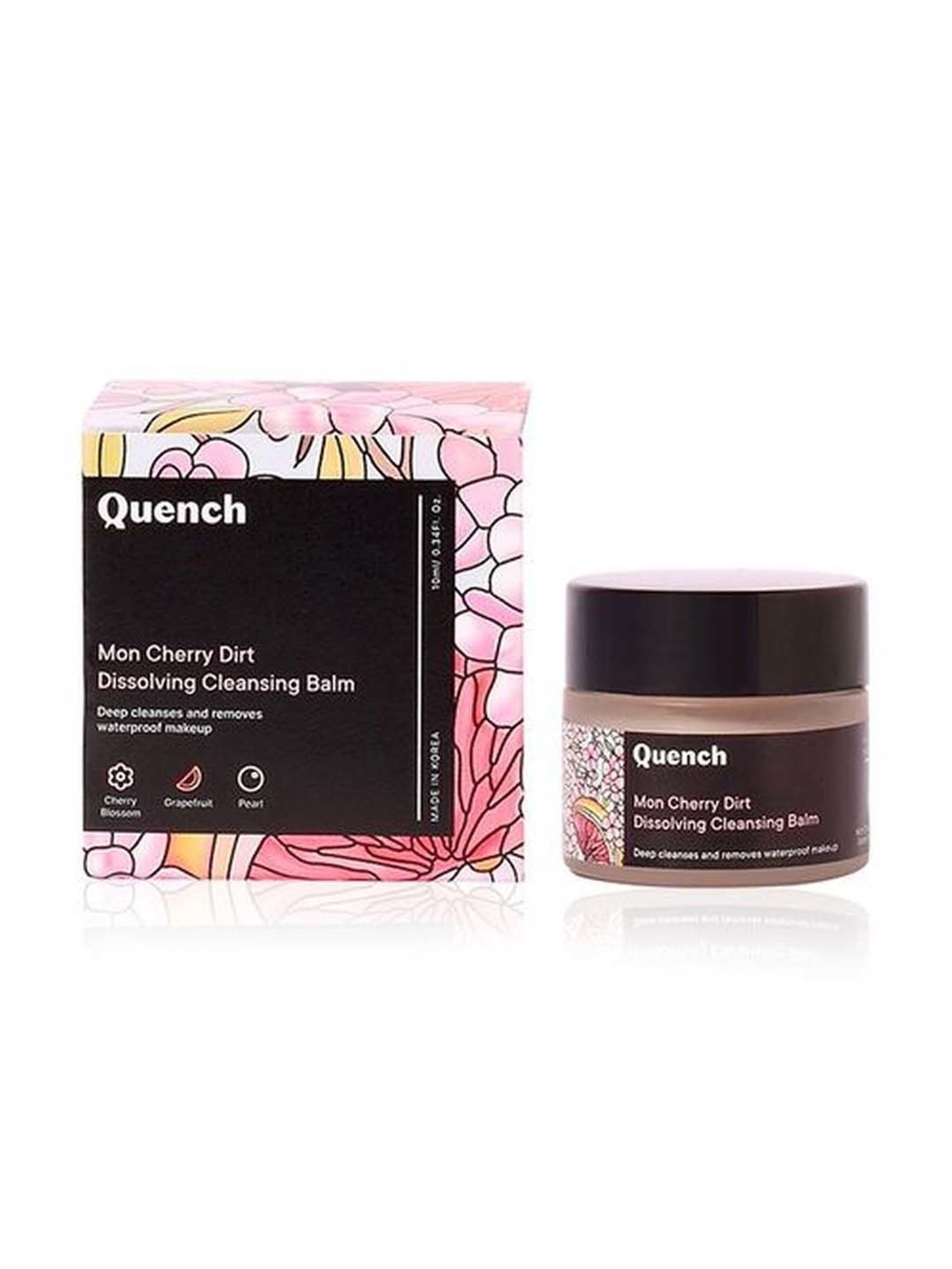 Quench Botanics Mon Cherry Dirt Dissolving Cleansing Balm - 10 ml