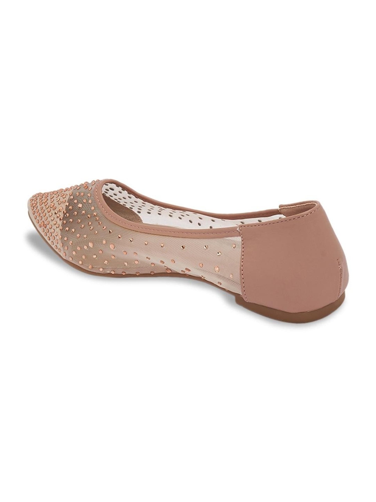 Forever Glam by Pantaloons Women's Nude Flat Ballets