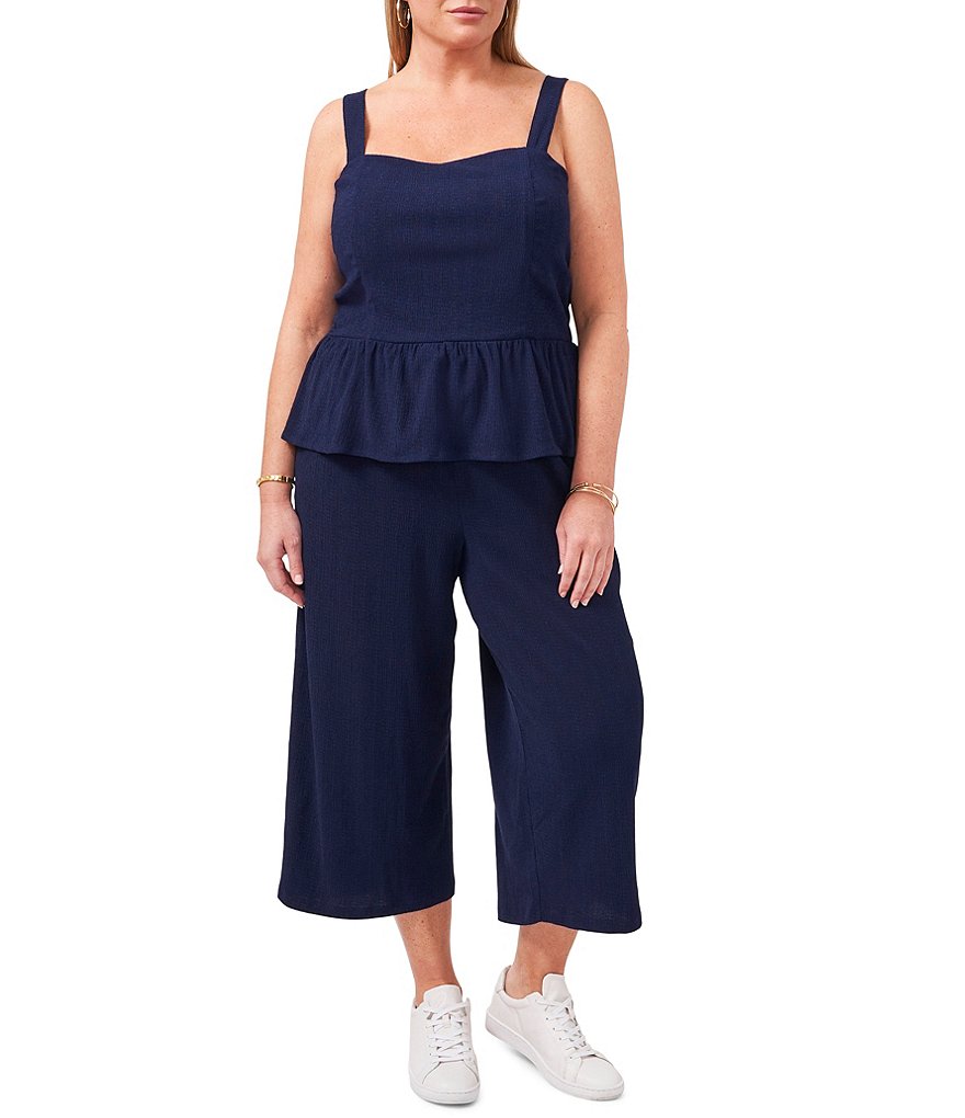 1. STATE Plus Size Cropped Drawstring Pants
