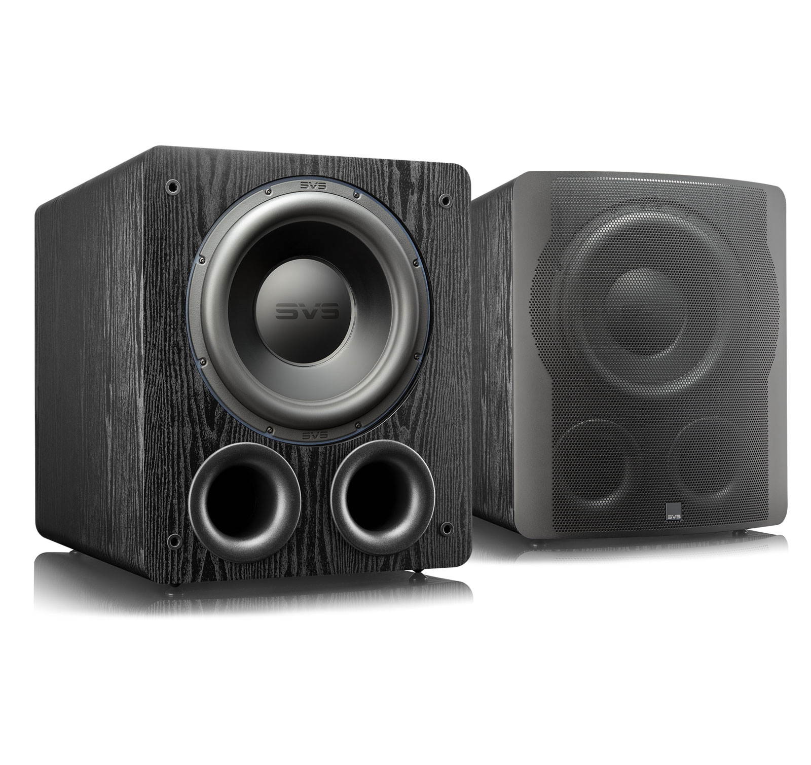 SVS PB-3000 Black Ash Powered Subwoofers Pair