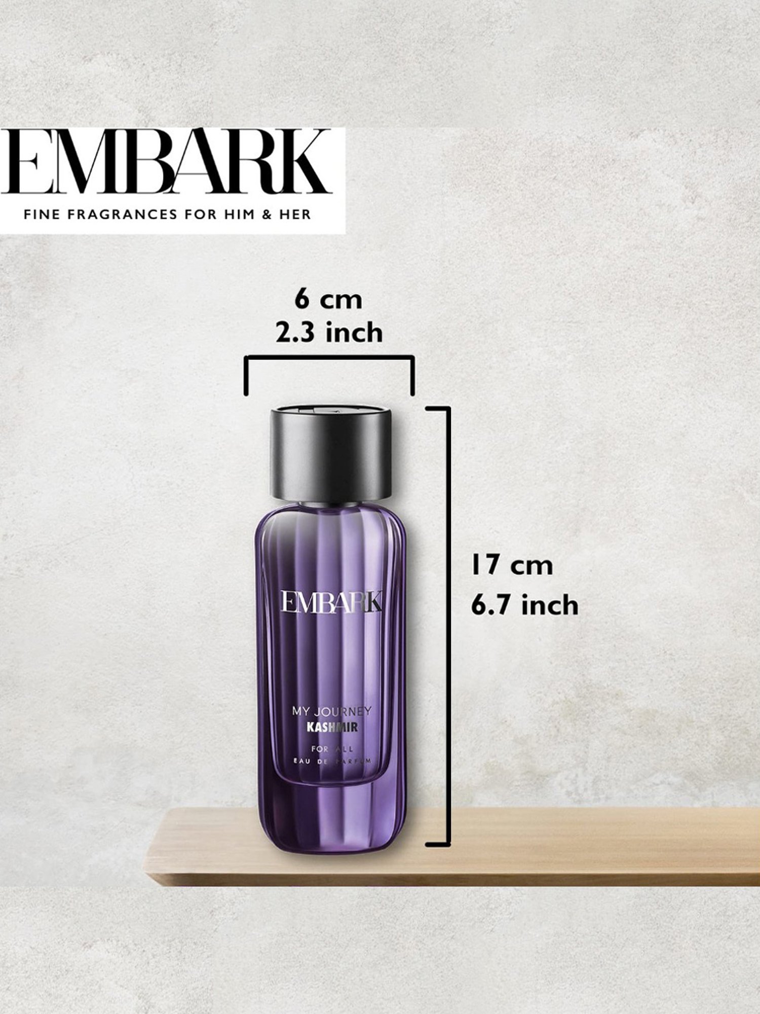 Embark My Journey Kashmir Eau de Parfum - 100 ml