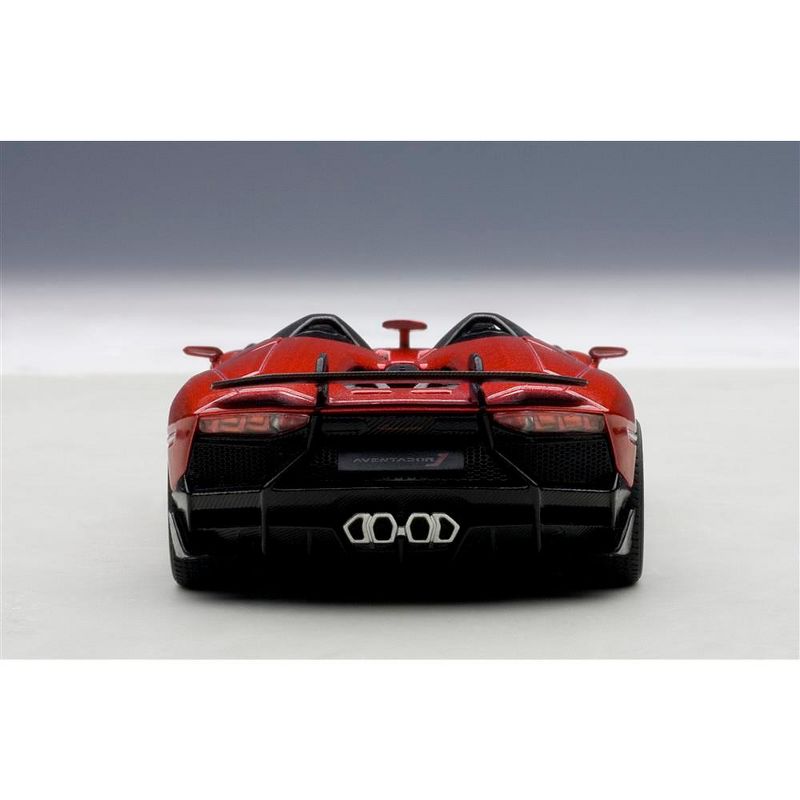 Lamborghini Aventador Roadster J Metallic Red 1/43 Diecast Model Car by Autoart