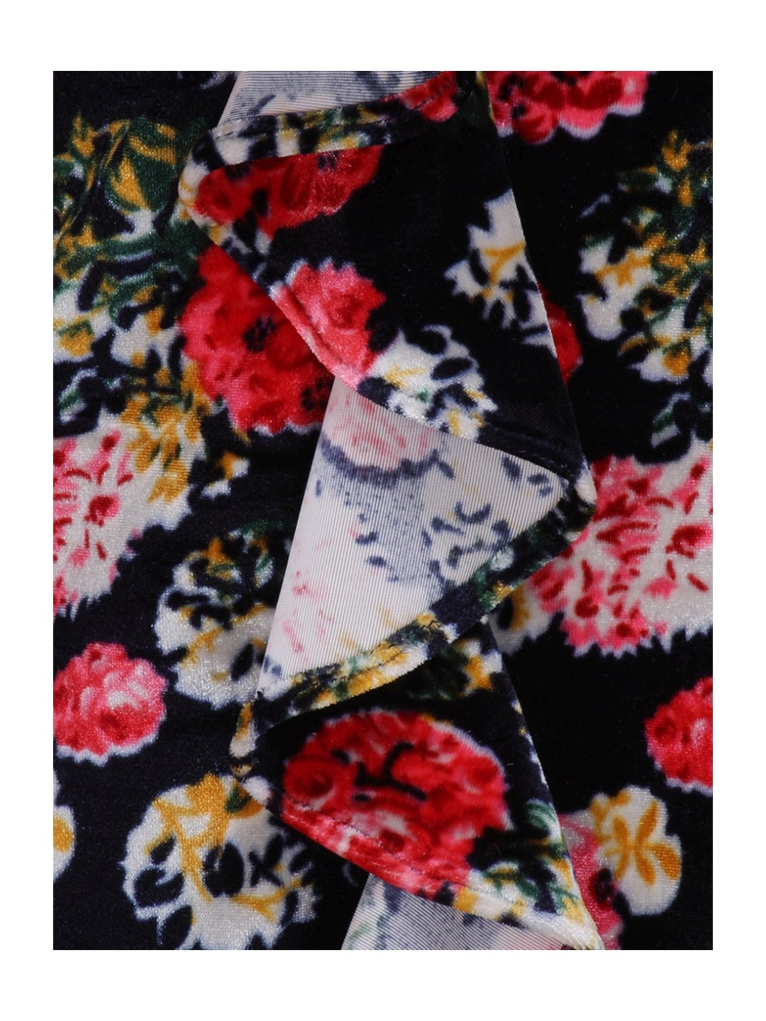 Cutecumber Kids Navy Floral Print Top