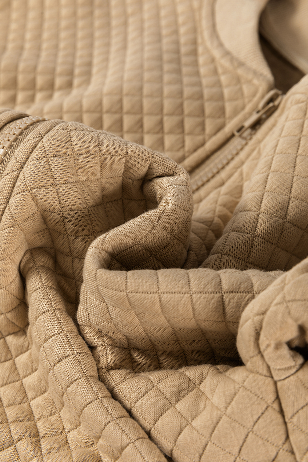 Brown Plaid Button Up Long Sleeve Flannel Shacket