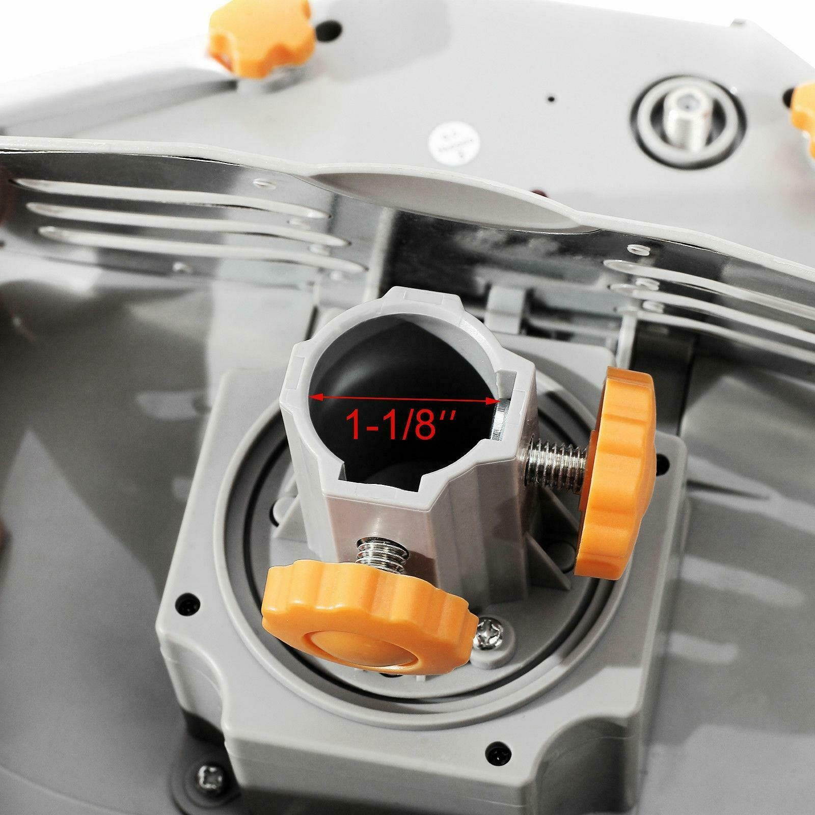 HDTV Antenna Amplified Digital TV Antenna 150Mile 360 Roton Outdoor With Pole