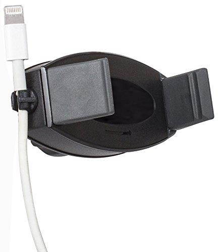 ChargerCity 18" Heavy Duty Aluminum Metal Seat Rail AMPS Bolt Drill Floor Truck Car Mount for Apple iPhone XR XS MAX X 8 7 Plus Samsung Galaxy S9 Note LG V30 (Compatible for Industrial Fleet Use)