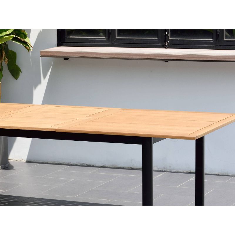 7pc Classic Outdoor Patio Dining Set Gray Wash - Saracina Home