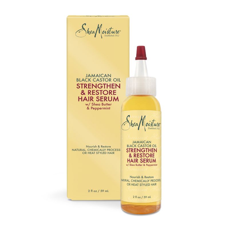 SheaMoisture Jamaican Black Castor Oil Strengthen & Restore Hair Serum - 2 fl oz