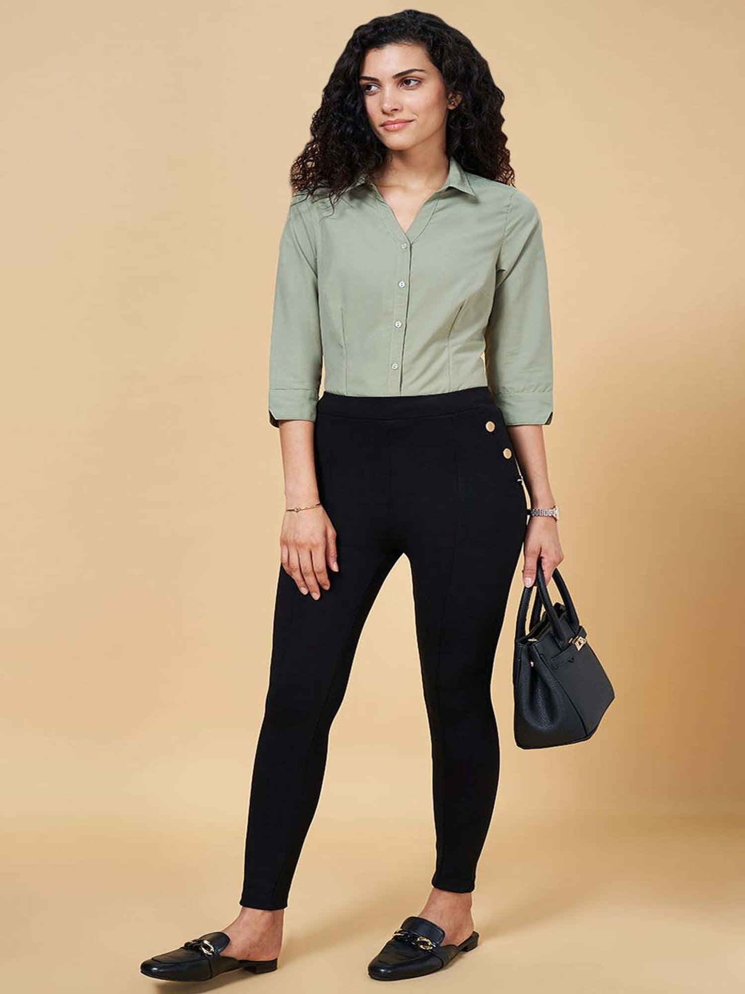 Van Heusen Maroon Plain Formal Shirt