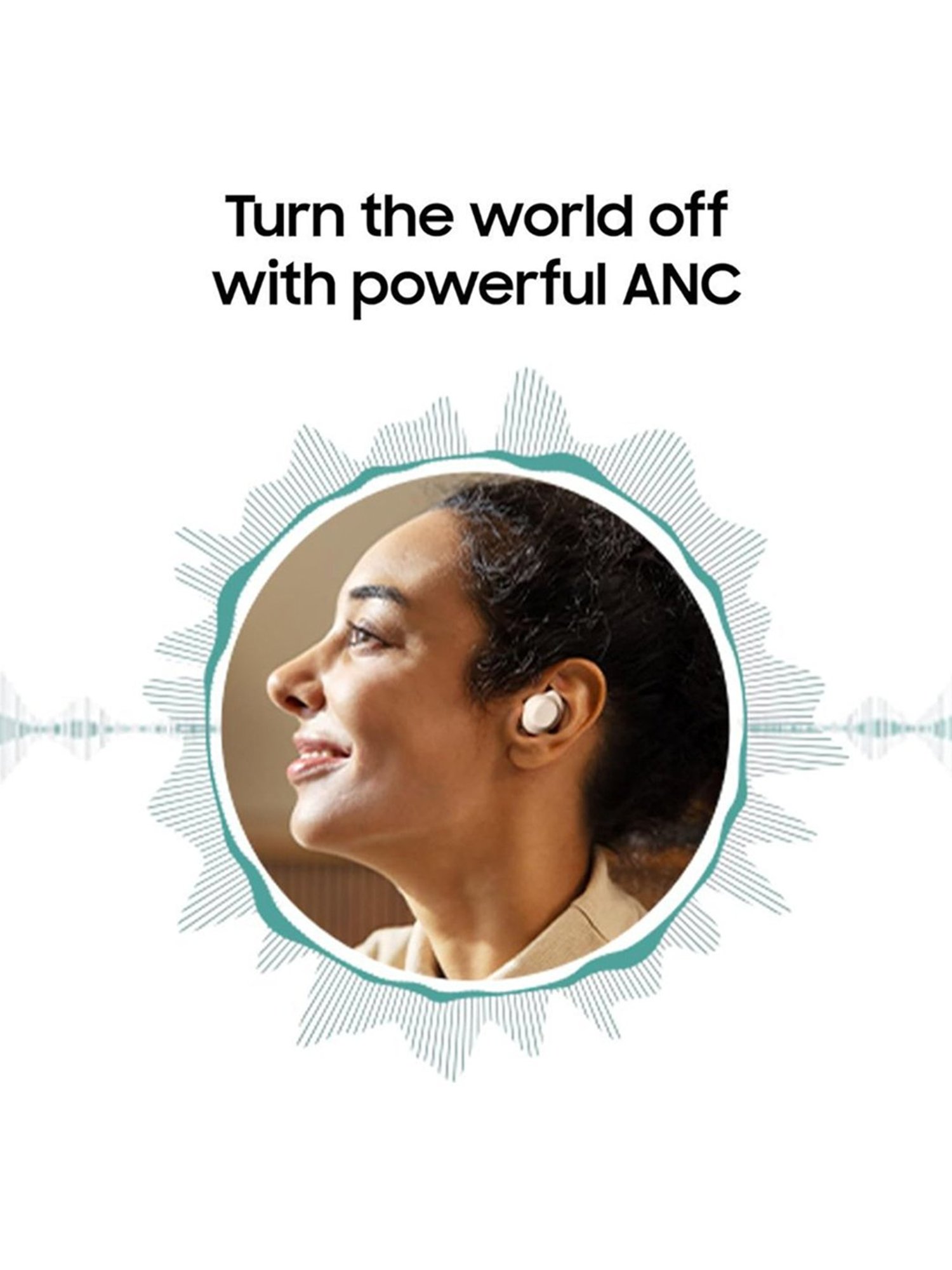 Boat Airdopes Sonik BT Earbuds with 60Hrs Playback & ENx Technology (Thunder Black, True Wireless)