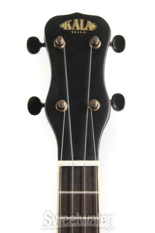 Kala Concert Banjo Ukulele - Black Satin