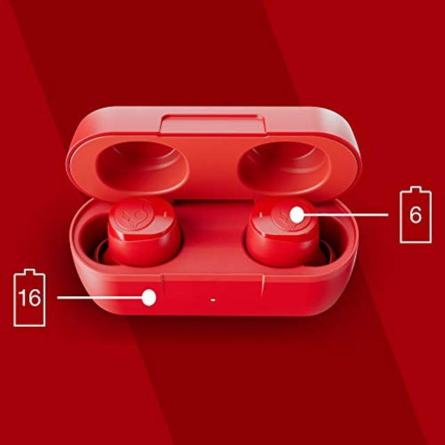 Skullcandy Jib True Wireless in-Ear Earbud - Golden Age Red