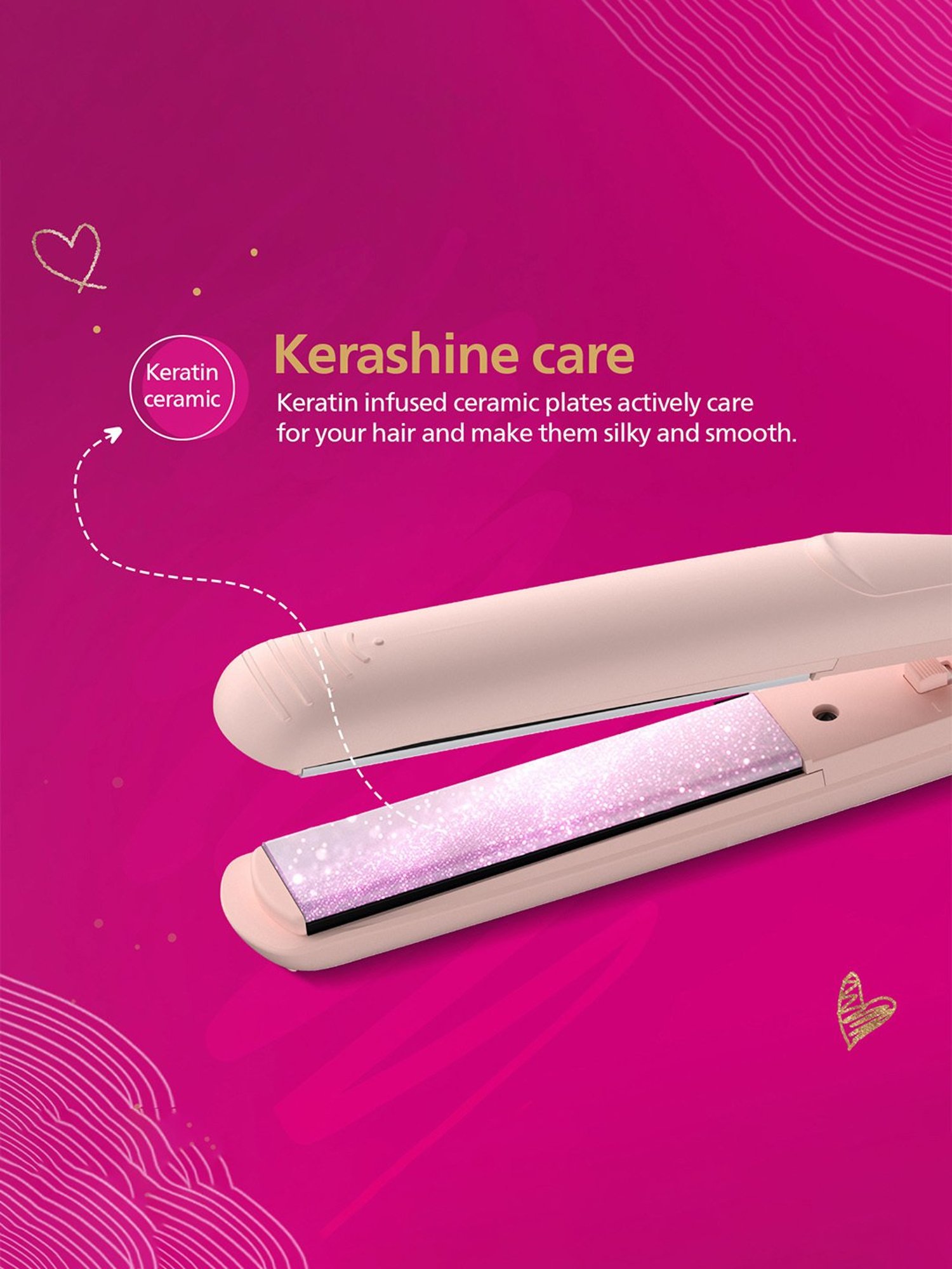 Asbah Professional Hair Straightener for Multiple Quotients