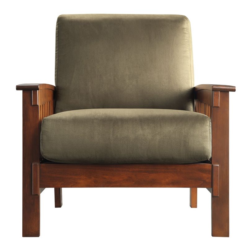 Mission Microfiber Chair Olive - Inspire Q