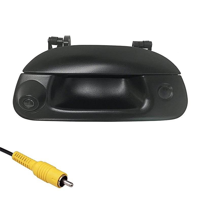 Replacement for Ford F150 F250 F350 F450 F550 (1997-2007) Tailgate Handle with Backup Camera (Key Hole Plug)