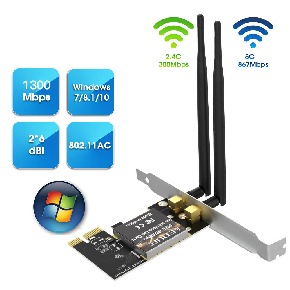 Satellite Receiver EP-9607 Realtek8812 Chipset Wifi Adapter Wireless USB Wifi Adapter