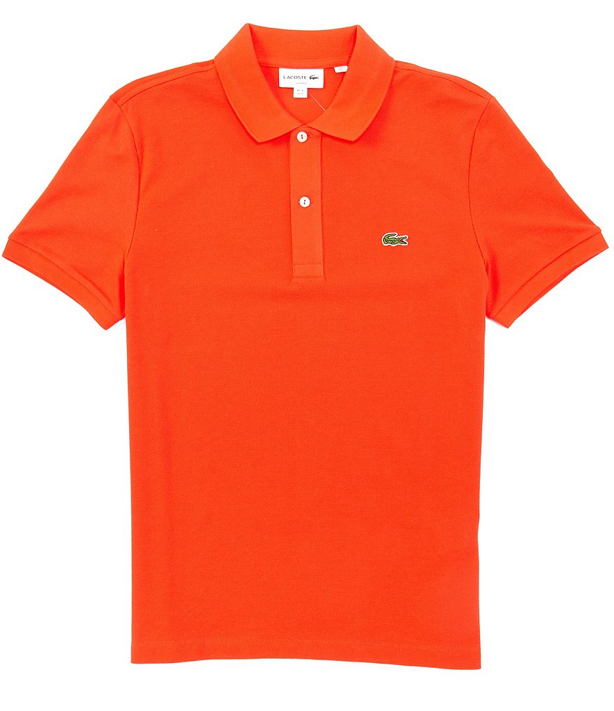 Lacoste Slim-Fit Pique Short-Sleeve Polo Shirt