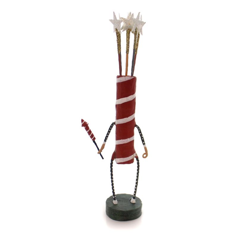 Lori Mitchell 10.0" Sparky Patriotic July 4 Firecracker  -  Decorative Figurines