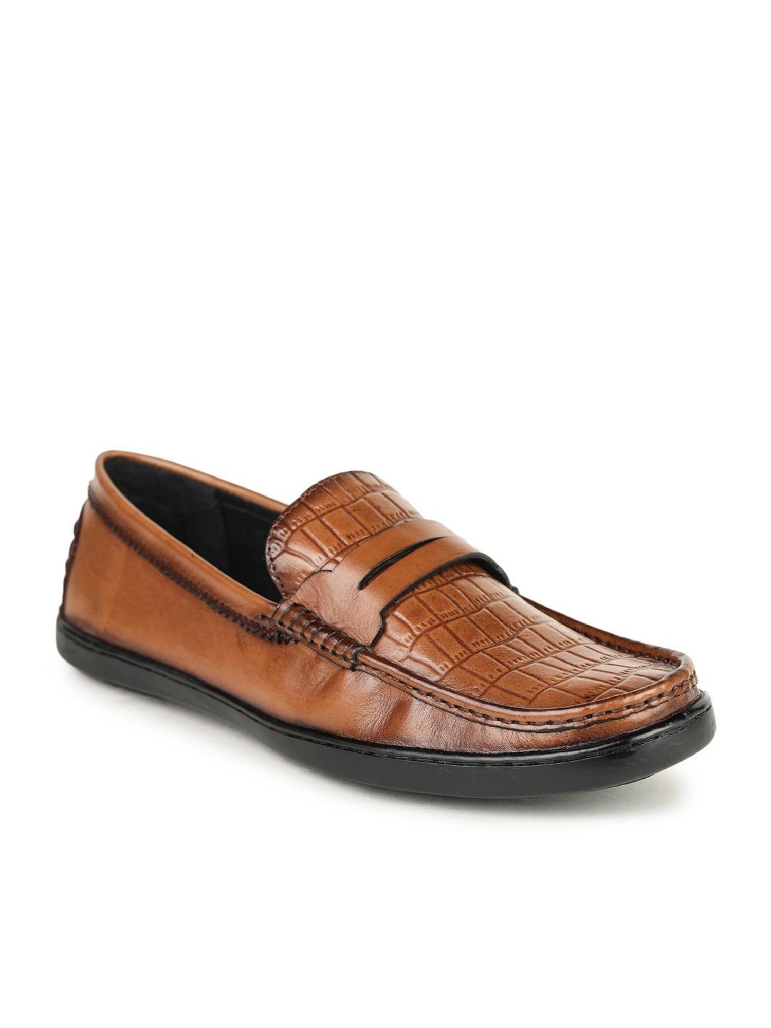 Britmen Men's Tan Casual Loafers