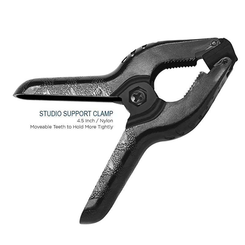 9 x 15 ft Green Chromakey Muslin Backdrop Background Screen for Photo Video Studio 3 x Backdrop Clamp AGG1777