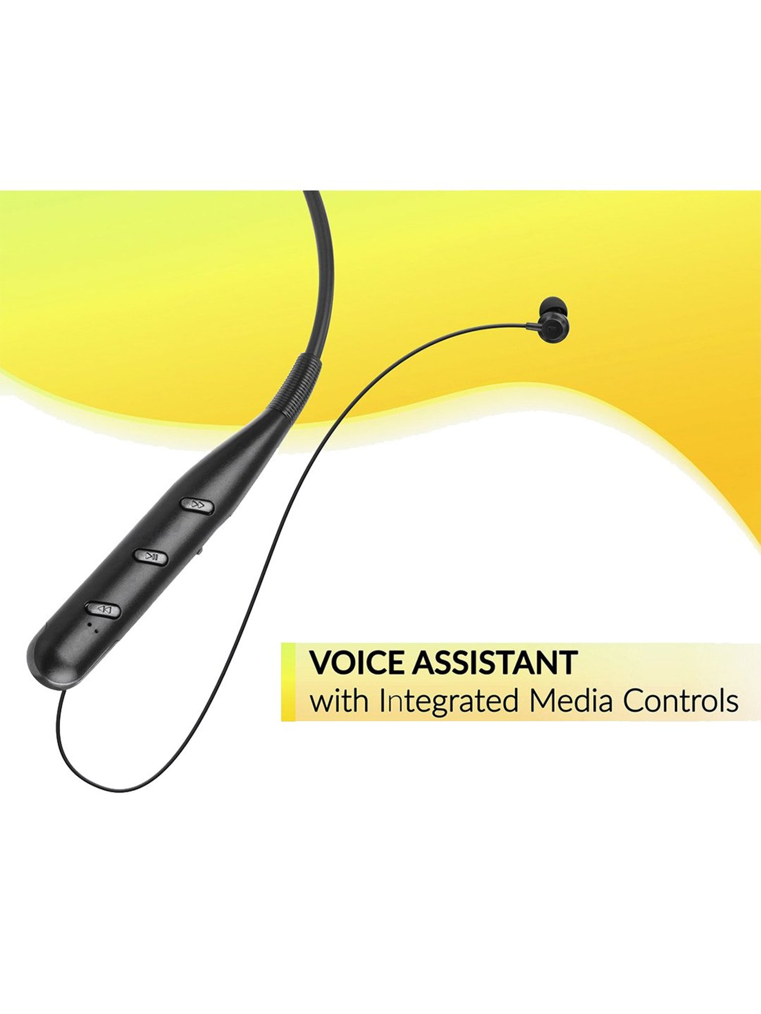 Zebronics Zeb-Gravity Neckband With Mic (Black)