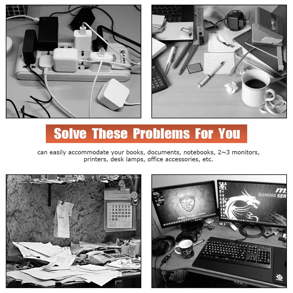 Computer Desk Gaming desk L Shaped Desk Office Writing Desk Modern Student Girl Kids Study PC Simple Extra Large Ergonomic Table Workstation,Vintage