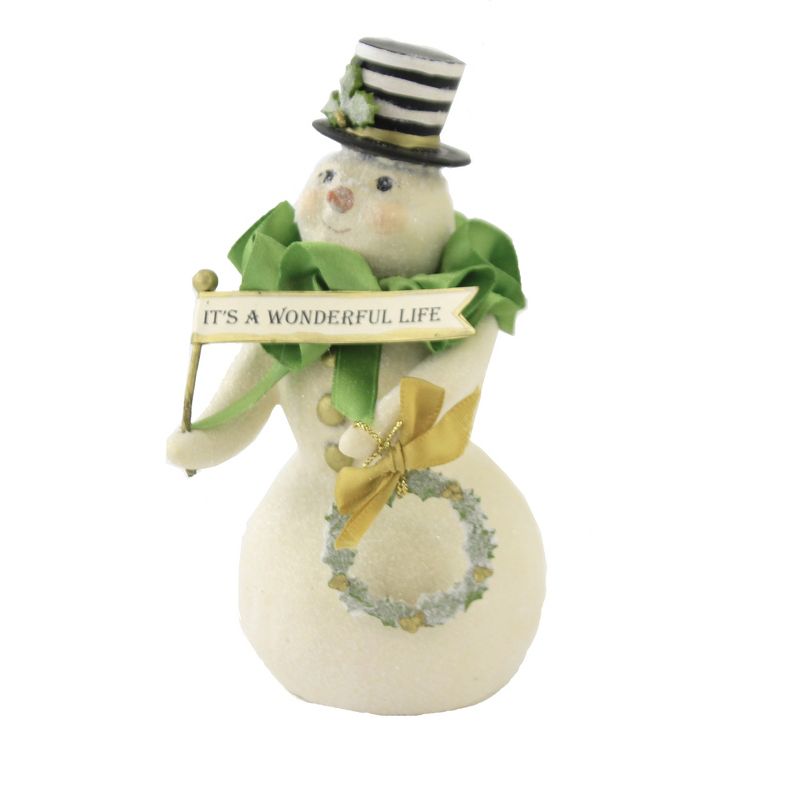 Heather Myers 6.0" Bailey Snowman Christmas  -  Decorative Figurines