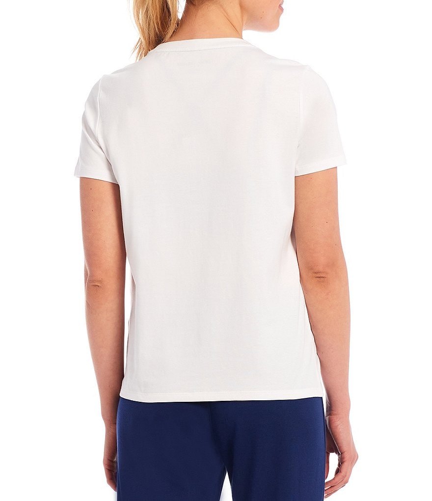 Tommy Hilfiger Sport Crew Neck Short Sleeve Logo Tee