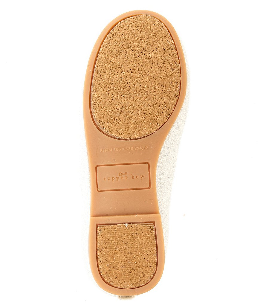 Copper Key Girls' Surely Glitter Ballet Flats (Toddler)
