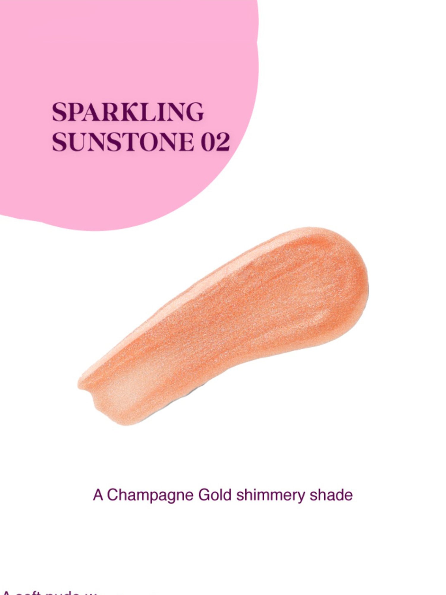 Typsy Beauty Crystal Crush Plumping Gloss XL Sparkling Sunstone 02 - 7 ml