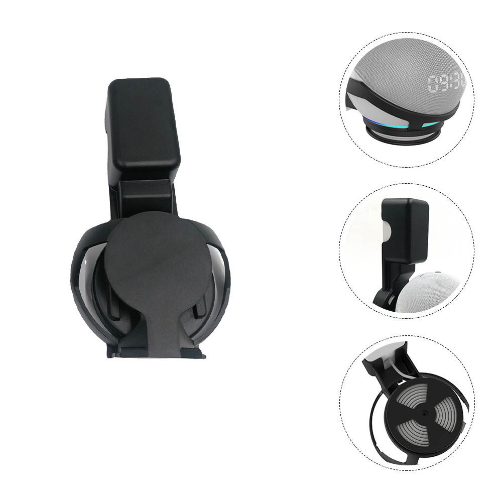 1 Pc Smart Speaker Holder Wall-mounted Bracket Compatible for Echo Dot 4