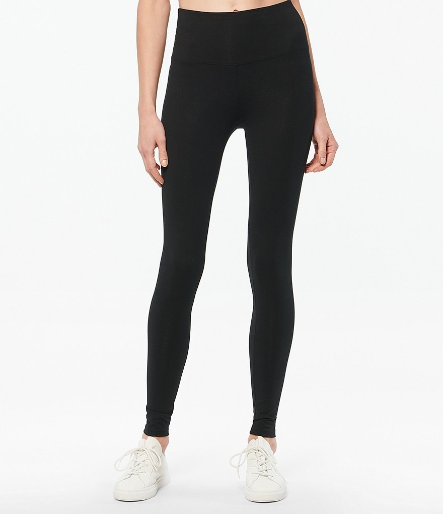 Marc New York High Waisted Knit Jersey Long Leggings