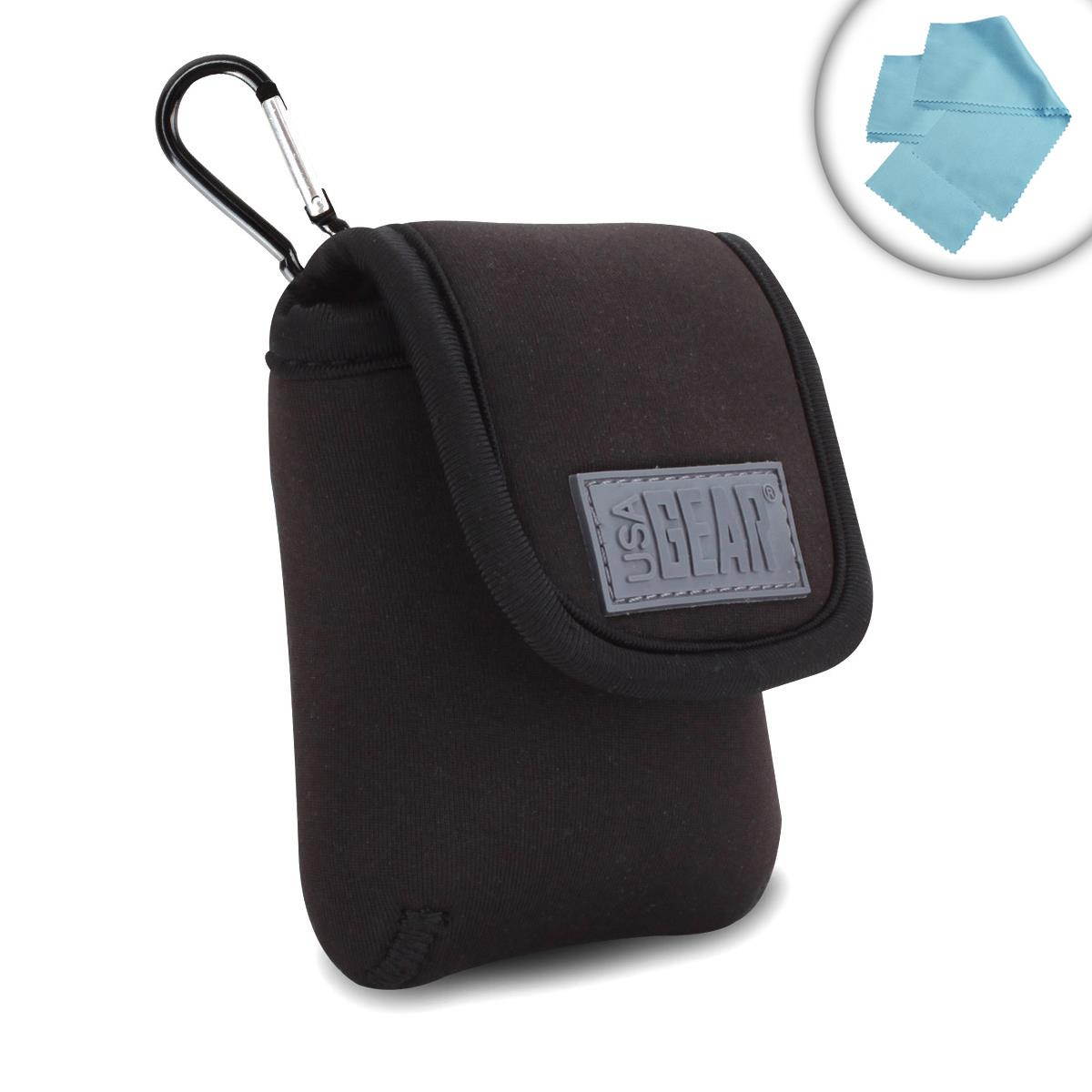 Portable 2-Way Radio Carrying Case with Belt Loop & Carabiner for BAOFENG UV-5R+ , UV-5RE+ , UV-3R , UV-3R+ , UV-200 , UV-100 , BF-666S , BF-658 , BF-328 , BF-490 & More Two-Way Receiver / Radios!