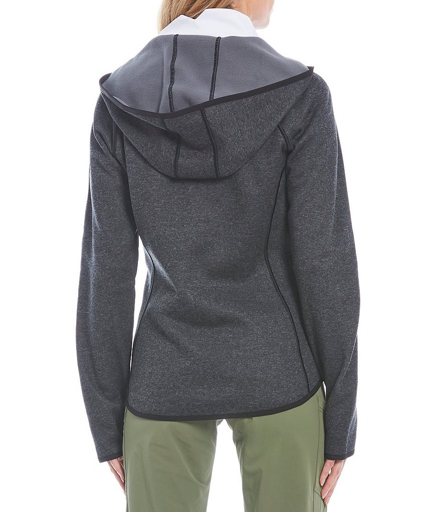 Cutter & Buck Mainsail Sweater-Knit Fleece Hoodie Full Zip Jacket