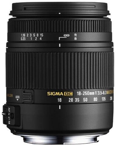 Sigma 18-250mm F3.5-6.3 DC Macro OS HSM for Nikon F Cameras