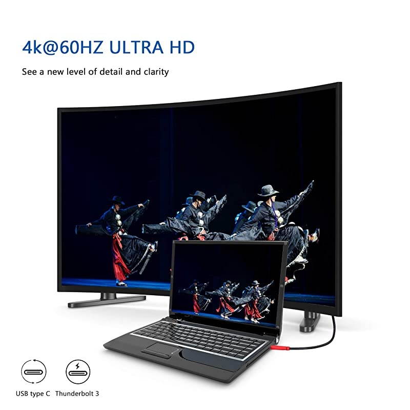 USB Type C Extension Cable Short 1.5 ft. USBC Male to USBC Female Cable Gen 2 10Gbps USB C Extender Compatible with Thunderbolt 3 Compatible for Nintendo Switch MacBook Pro and More