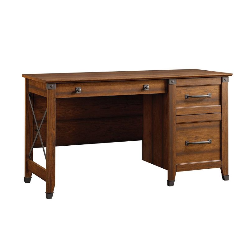 Carson Forge Desk - Washington Cherry - Sauder