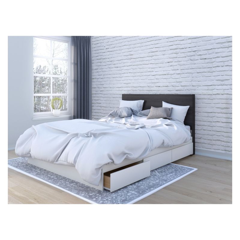 Monterey Headboard White (Full/Queen) - Prepac