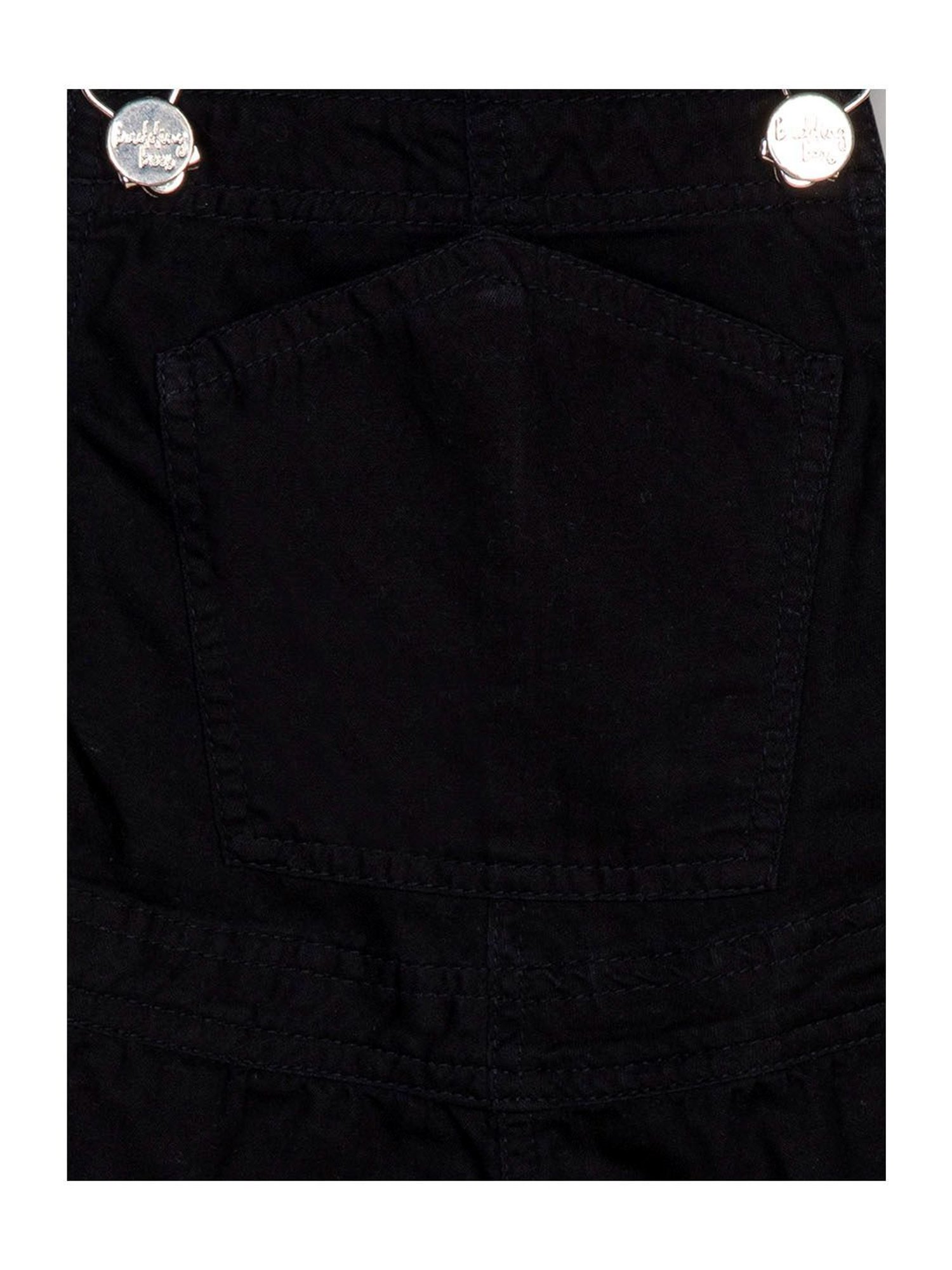 Kiddopanti Kids Blue Solid Dungaree